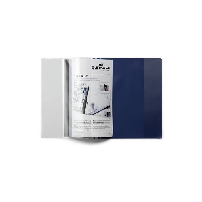 Dossier Fastener Duraplus A4 Pvc Azul Oscuro Durable 2579-07 25 unidades