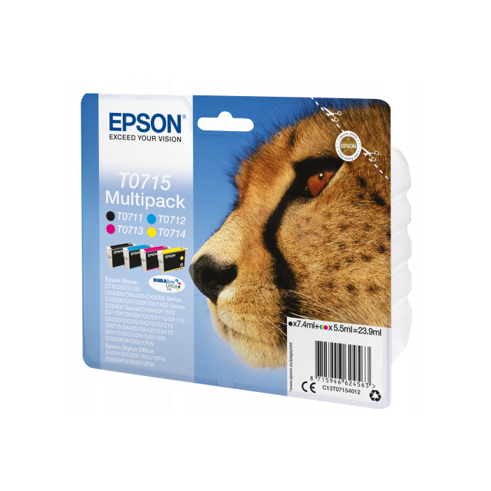 Epson Multipack T0715 4 colores 1