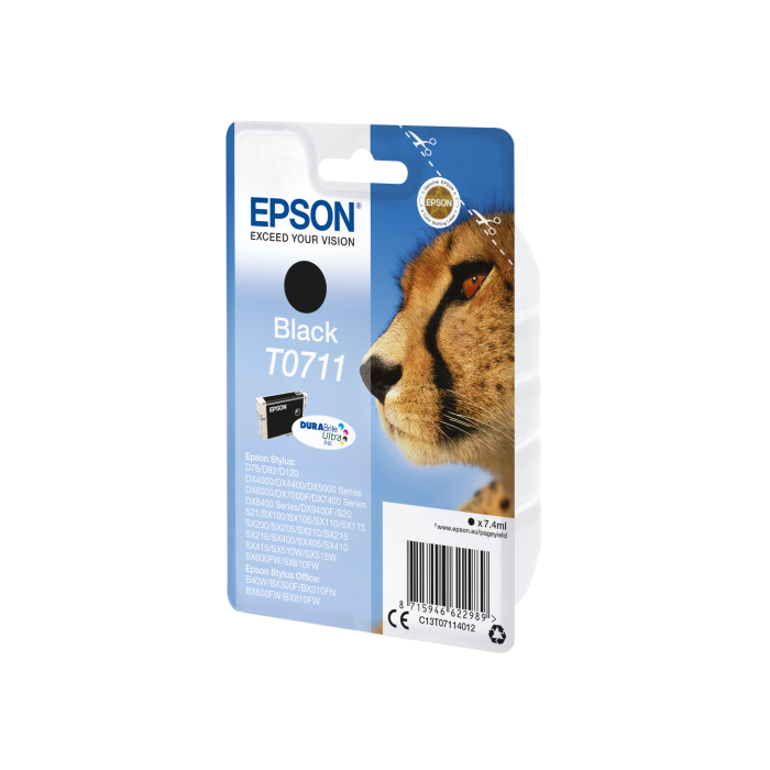 Epson Cheetah Cartucho T0711 negro 1