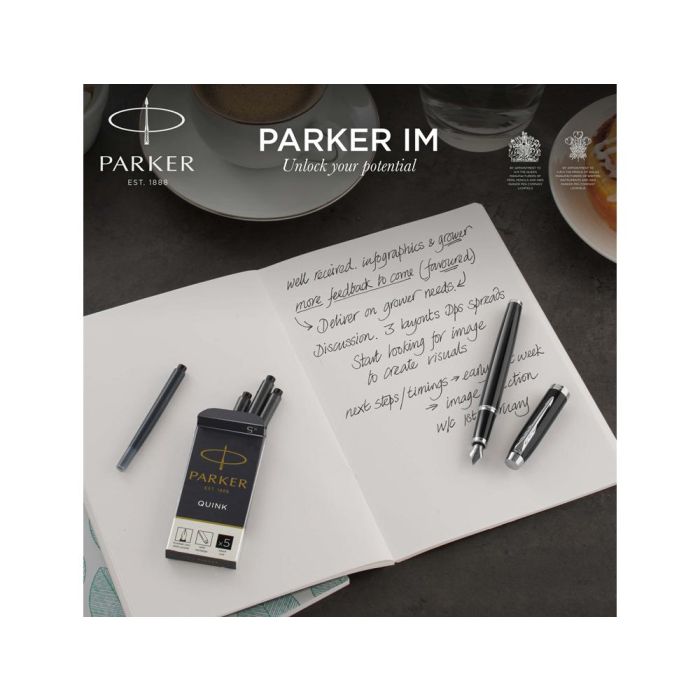 Juego Parker Im Duo Ct Boligrafo + Pluma Color Negro 5