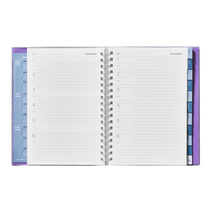 Cuaderno De Todas Las Clases Profesorado Addittio 256 Paginas Dia Pagina Color Verde 170x240 mm Catalan 4