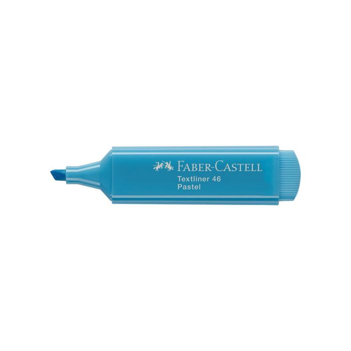 Marcador Fluor Textliner Azul Pálido Pastel Faber Castell 154657 1