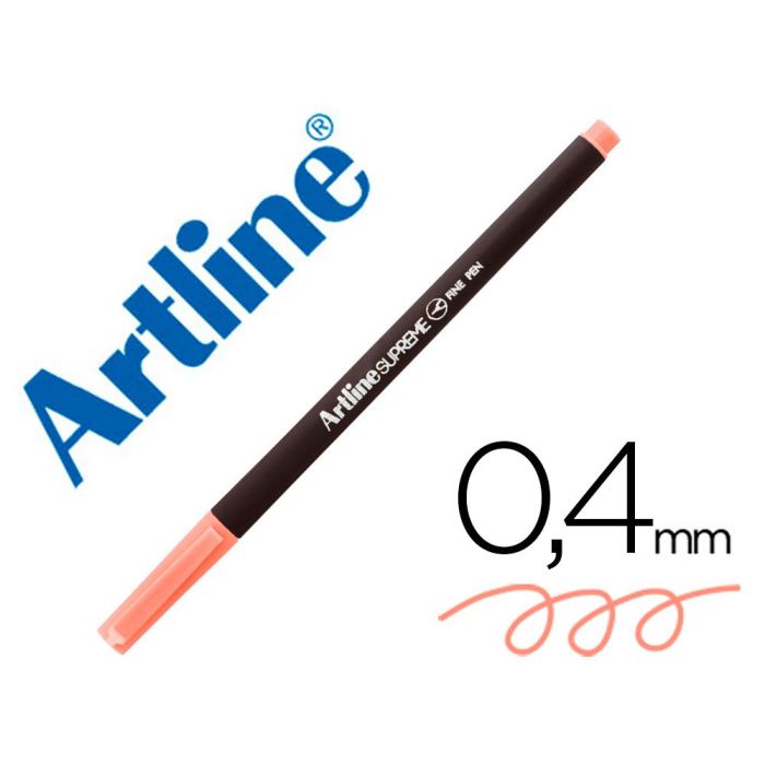 Rotulador Artline Supreme Epfs200 Fine Liner Punta De Fibra Albaricoque 0,4 mm 12 unidades