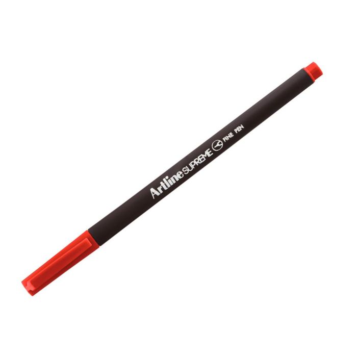 Rotulador Artline Supreme Epfs200 Fine Liner Punta De Fibra Rojo Oscuro 0,4 mm 12 unidades 2