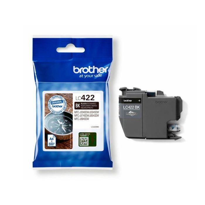 Cartucho de Tinta Original Brother LC-422BK Negro 3