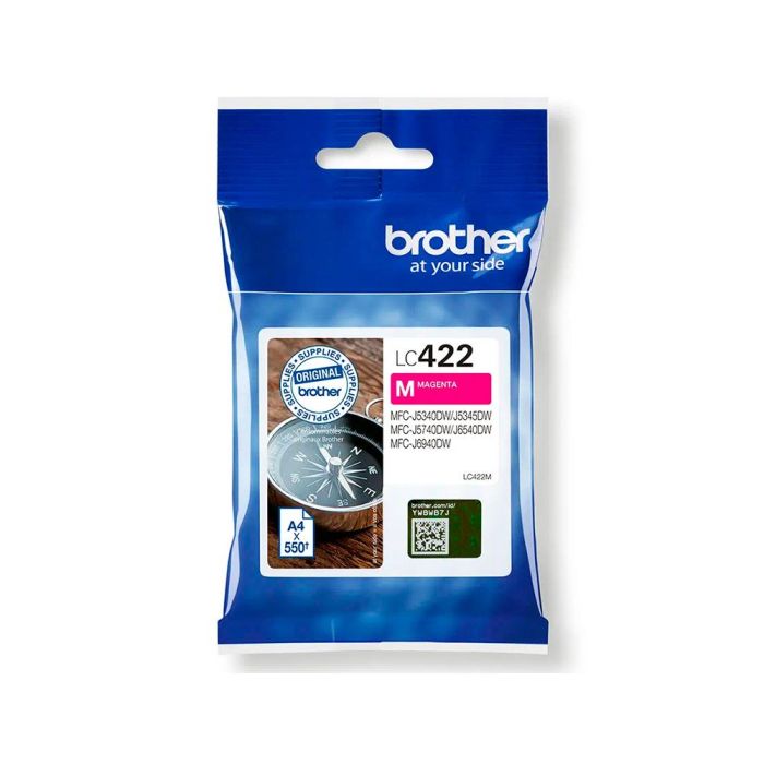 Cartucho de Tinta Original Brother LC-422M Magenta 1