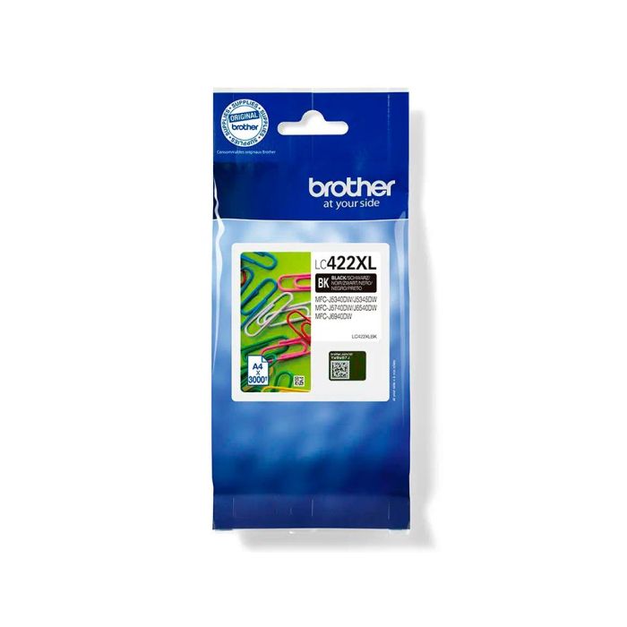 Cartucho de Tinta Original Brother LC-422XLBK Negro 1