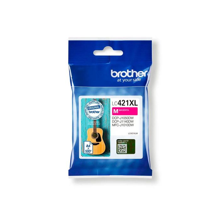 Cartucho de Tinta Original Brother LC421XLM Magenta 1