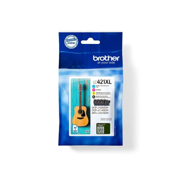 Cartucho de Tinta Original Brother LC-421XLVAL Multicolor 1