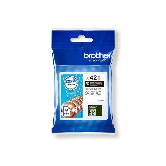 Cartucho de Tinta Original Brother LC-421BK Negro 1