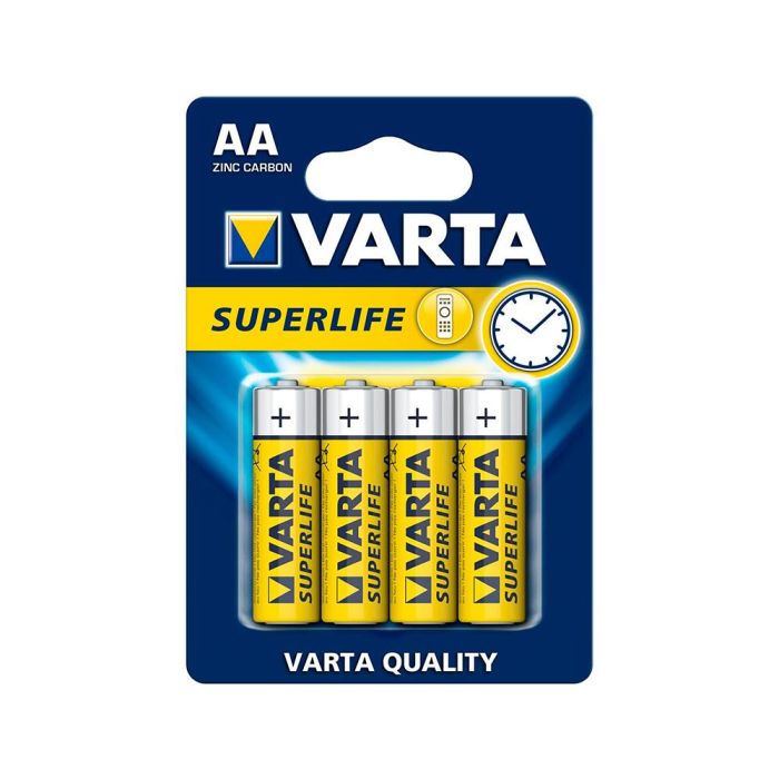 Pila Varta Salina Superlife Aa Tipo R-06 Blister De 4 Unidades 1