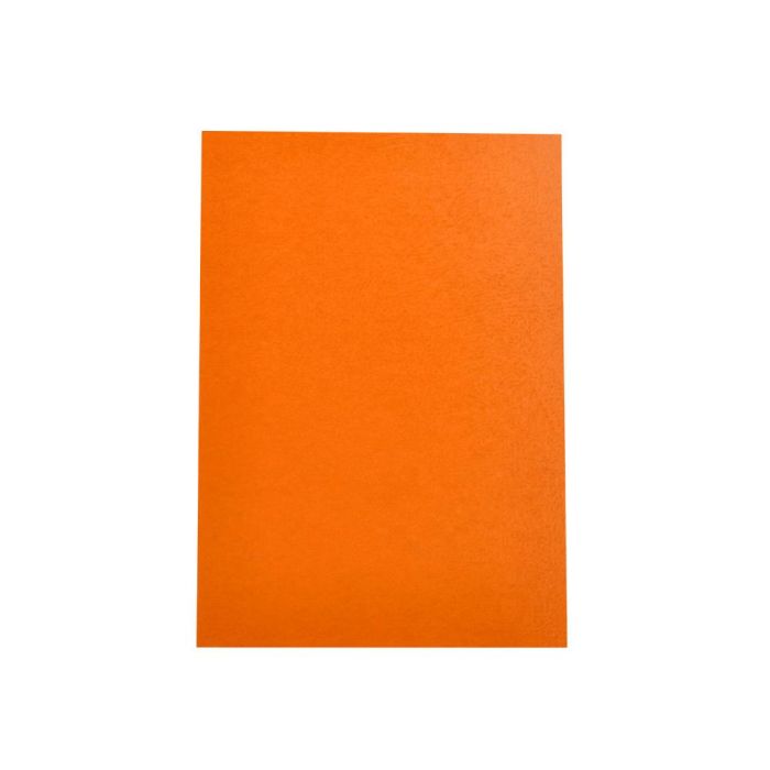 Tapa Encuadernacion Liderpapel Carton A4 0,9 mm Naranja Fluor Paquete De 50 Unidades 3
