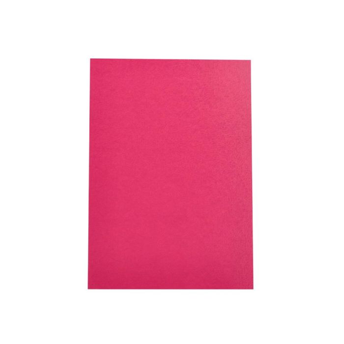 Tapa Encuadernacion Liderpapel Carton A4 0,9 mm Rosa Fluor Paquete De 50 Unidades 6