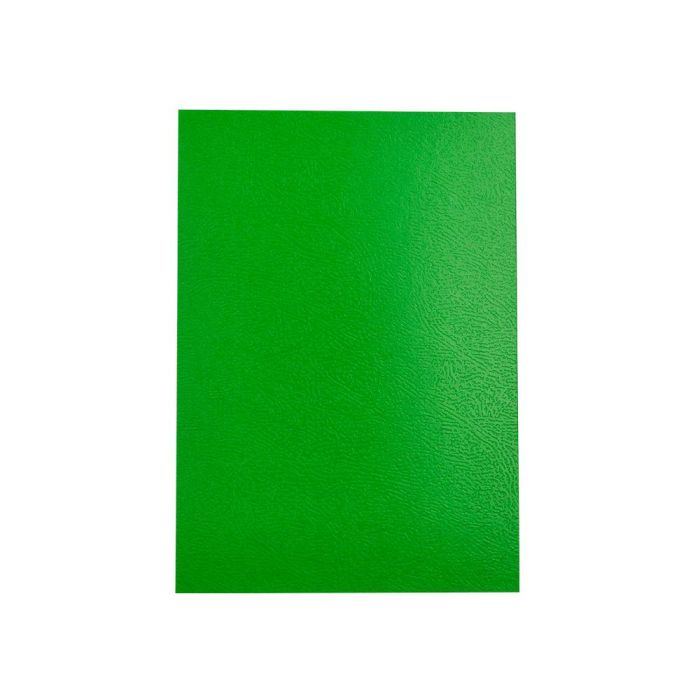 Tapa Encuadernacion Liderpapel Carton A4 0,9 mm Verde Fluor Paquete De 50 Unidades 3