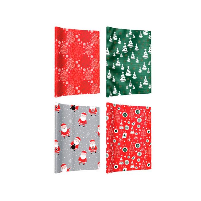 Papel De Regalo Basika Navidad Rollo Ancho 1 Mt Longitud 3 M Modelos Surtidos Gramaje 50 gr 40 unidades 4