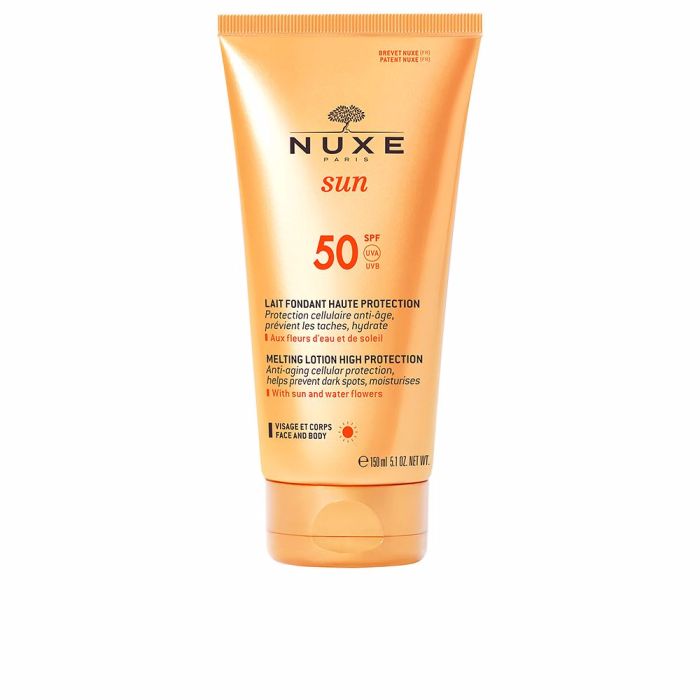 Nuxe Sun leche fundente rostro y cuerpo SPF50 150 ml