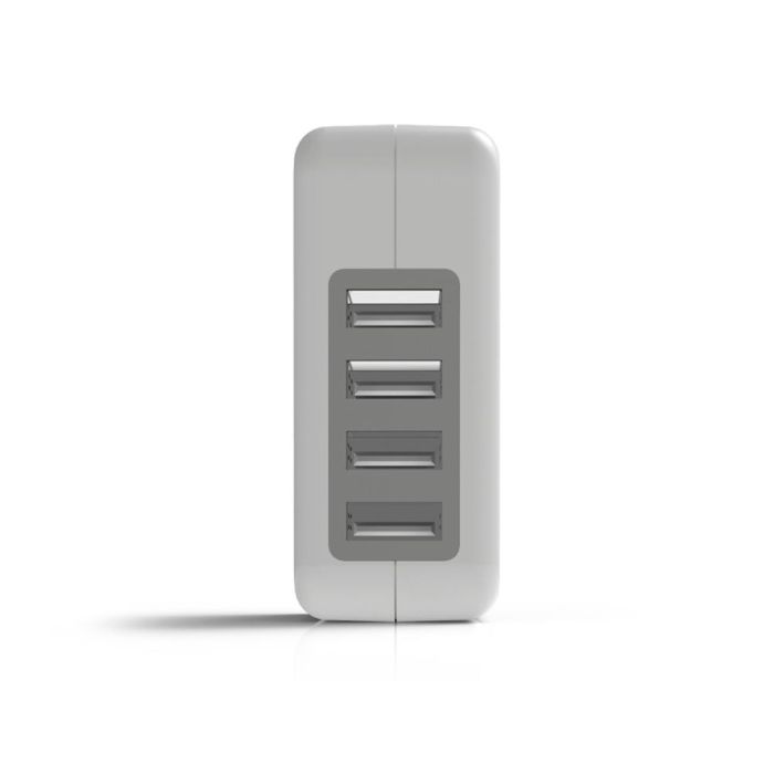 Cargador De Pared Groovy 2 Usb + 2 Usb-C 4.8A Color Blanco 1