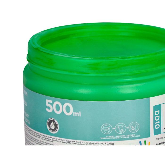 Pintura Dedos Liderpapel Tarrina De 500 mL Verde 3