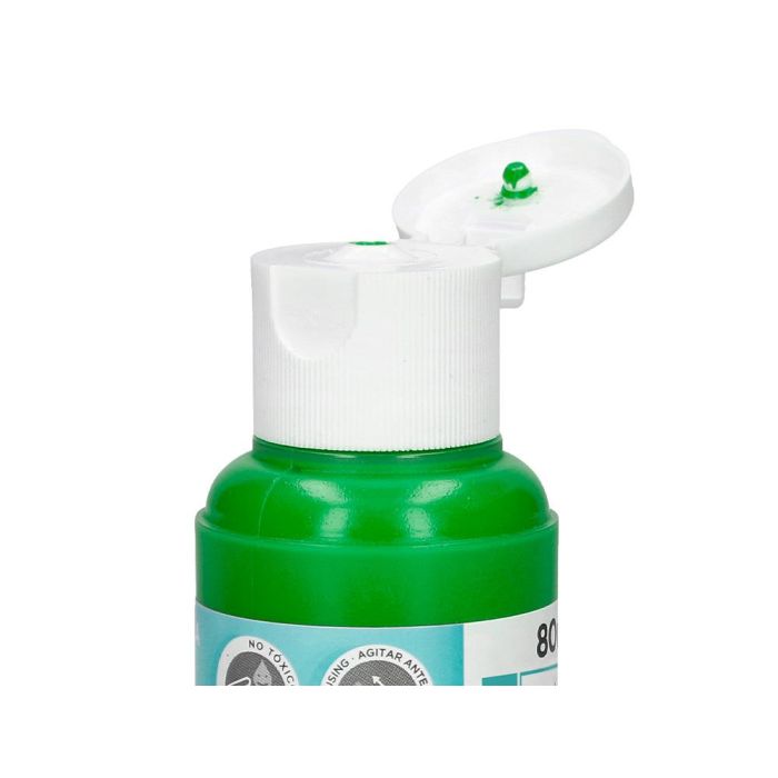 Pintura Acrilica Liderpapel Bote De 80 mL Verde 1