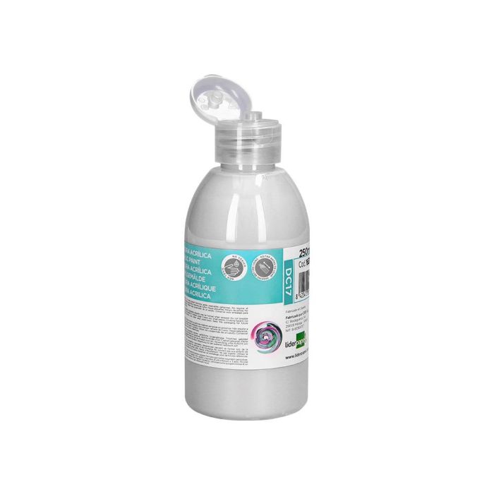 Pintura Acrilica Liderpapel Bote De 250 mL Blanco 1