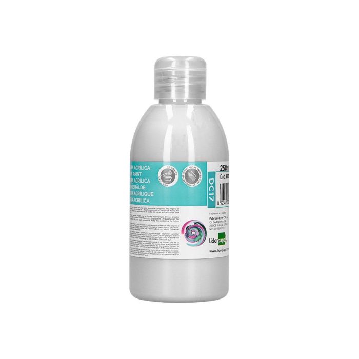 Pintura Acrilica Liderpapel Bote De 250 mL Blanco 3