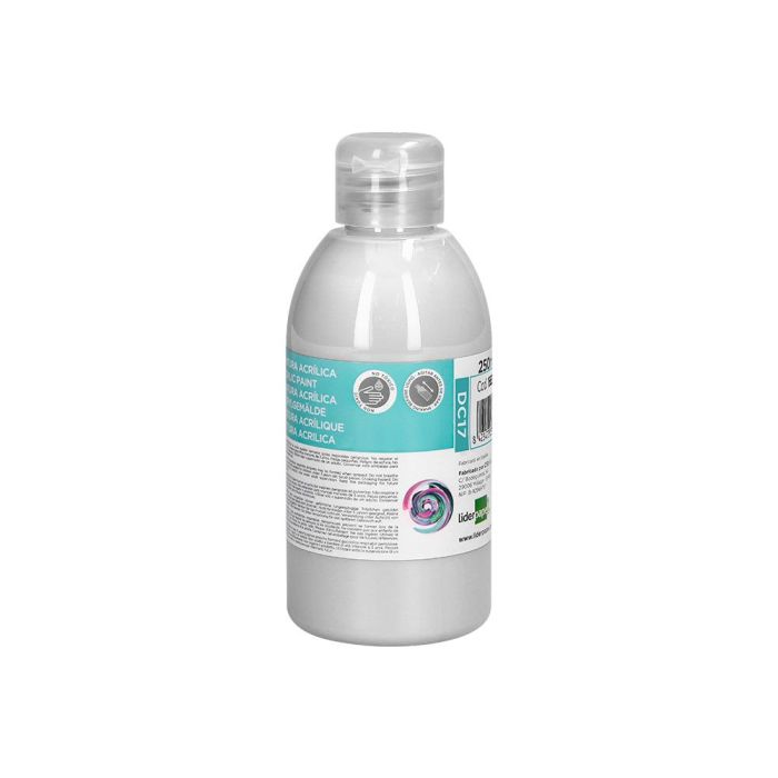 Pintura Acrilica Liderpapel Bote De 250 mL Blanco