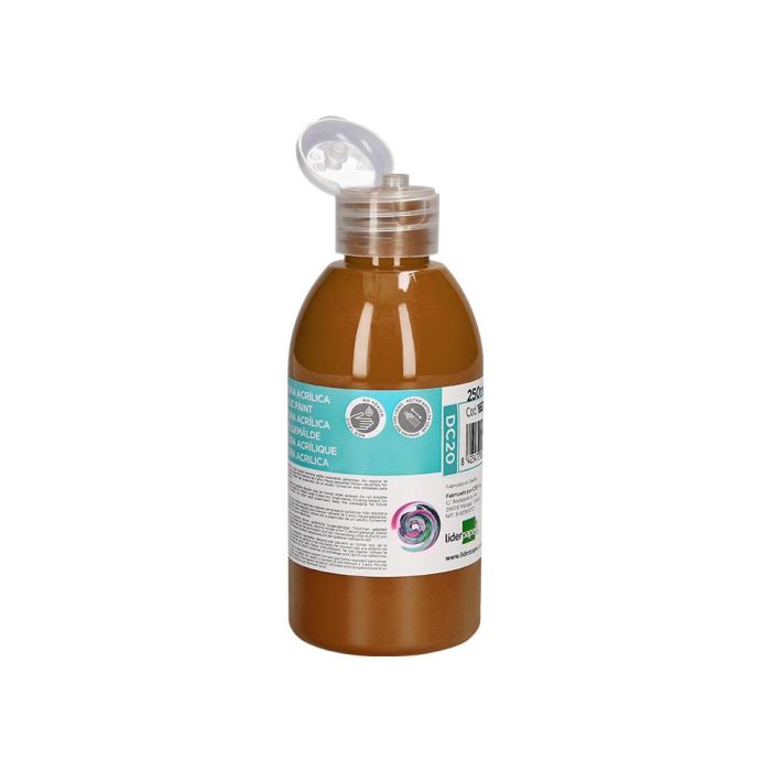 Pintura Acrilica Liderpapel Bote De 250 mL Marron 1