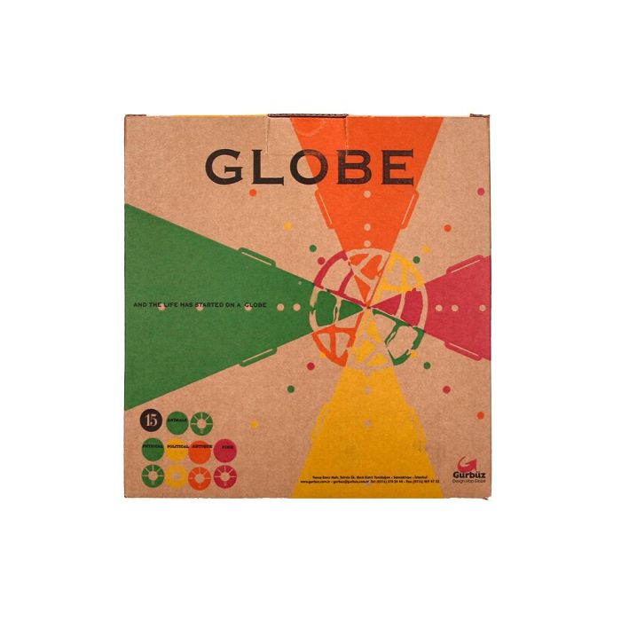 Globo Terraqueo Liderpapel Mapa Politico Diametro 15 cm 3