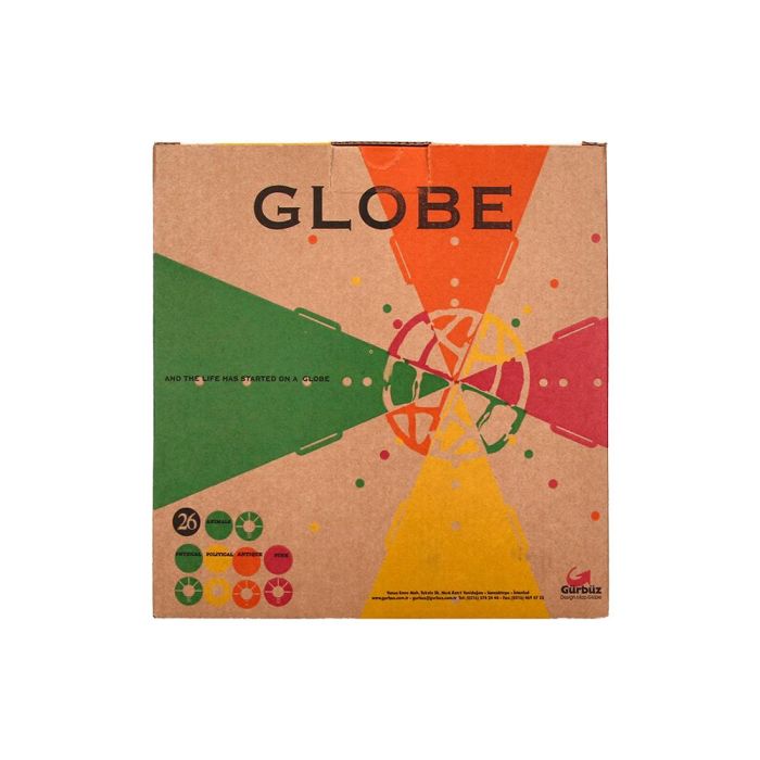 Globo Terraqueo Liderpapel Con Luz Fisico Y Politico Estilo Antiguo Diametro 26 cm 9