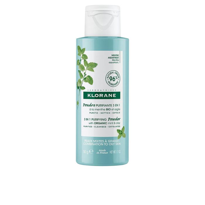 Klorane Menta Bio Polvo Purificante 3 En 1