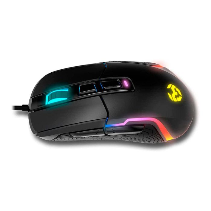 Ratón Krom NXKROMKICK RGB 6200 dpi Negro (1 unidad) 4