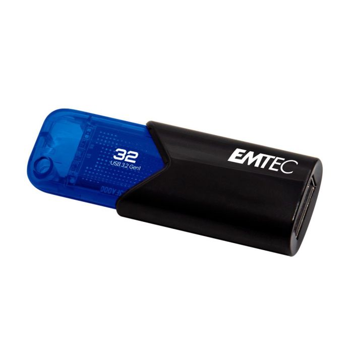 Memoria Emtec Usb 3.2 cLick Easy 32 grb Azul 3 Memoria Emtec Usb 3.2 cLick Easy 32 grb Azul 3