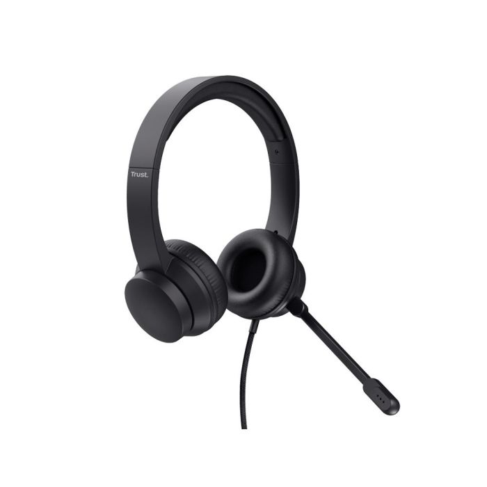 Auricular Trust Hs-200 Con Microfono Ajustable Usb 2,0 Longitud Cable 1,80 Mt Color Negro 3 Auricular Trust Hs-200 Con Microfono Ajustable Usb 2,0 Longitud Cable 1,80 Mt Color Negro 3