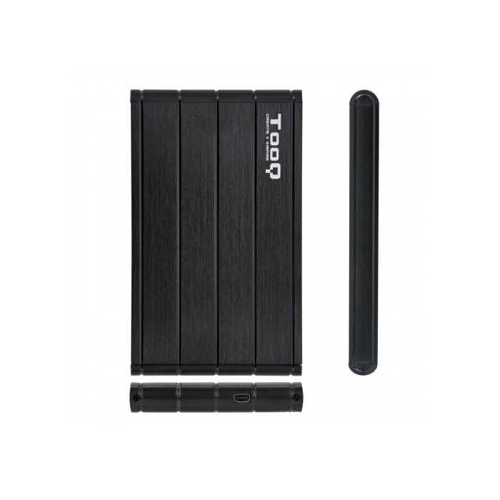 Caja Externa TooQ TQE-2530B 2.5" SATA USB 3.0 Negro 2