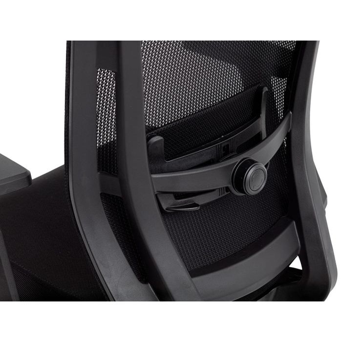 Silla Giratoria Q-Connect Ergonomica Respaldo Alto Y Reposacabeza Ajustable En Altura 1180+100x630X625 mm 7