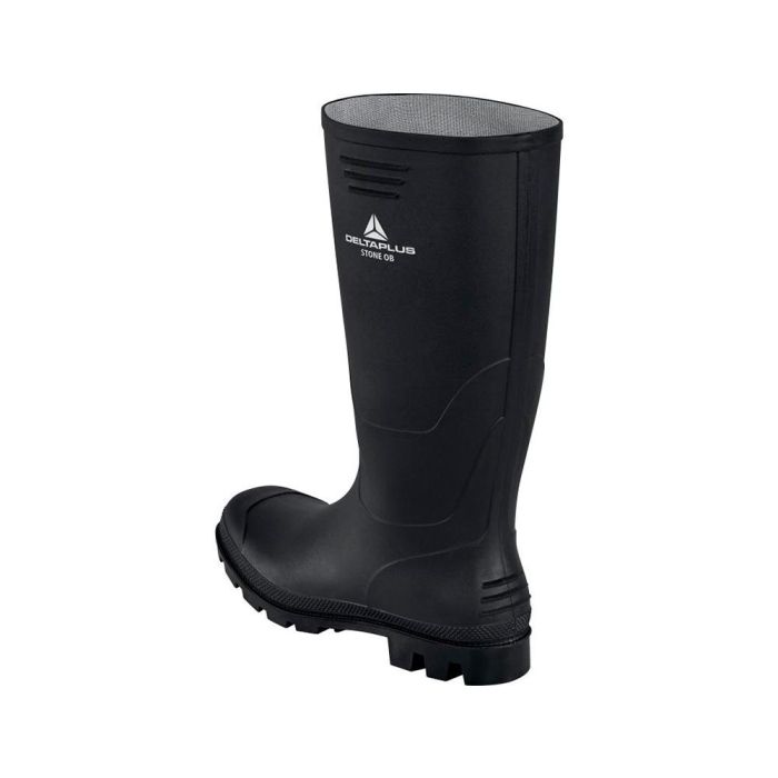 Botas Deltaplus De Seguridad Stone Pvc Negro Suela De Tacos Talla 39 2