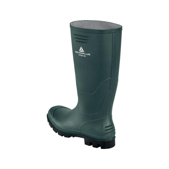 Botas Deltaplus De Seguridad Stone Pvc Verde Suela De Tacos Talla 40 1