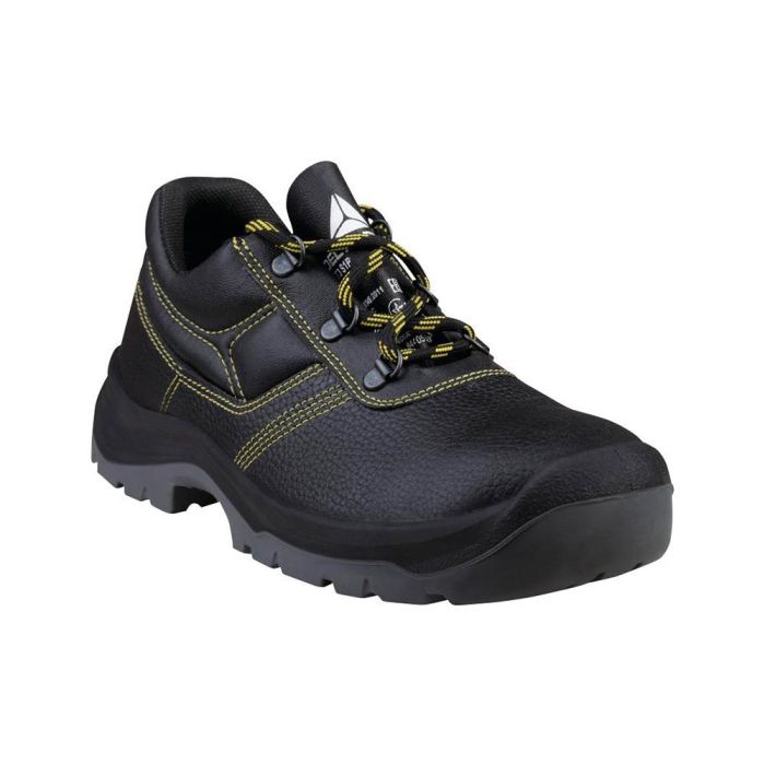 Zapatos De Seguridad Deltaplus Piel Crupon Pigmentada Suela Pu Bi Densidad Color Negro Talla 40 1