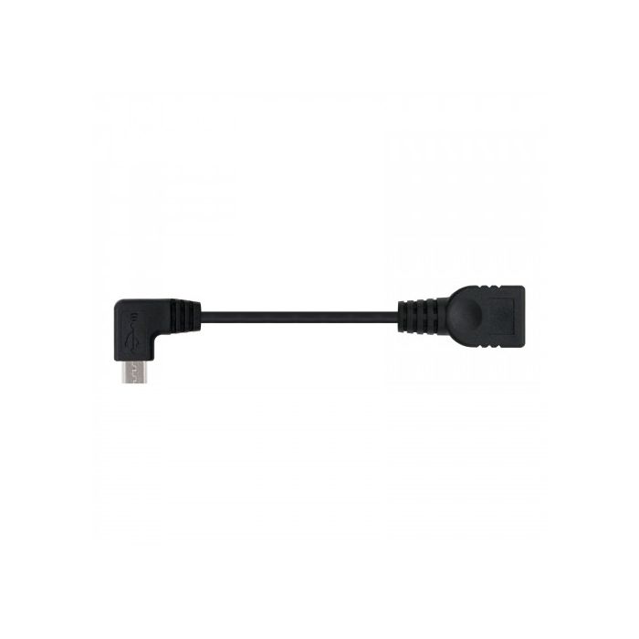 Nanocable CABLE USB 2.0 OTG ACODADO, TIPO MICRO B/M-A/H, NEGRO, 15 CM 2