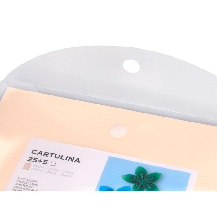 Cartulina Liderpapel A4 180 gr-M2 Crema Paquete De 25+5 Hojas 6