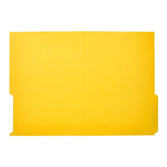 Subcarpeta Cartulina Liderpapel Folio Pestaña Inferior 240 gr-M2 Color Amarillo 50 unidades 4