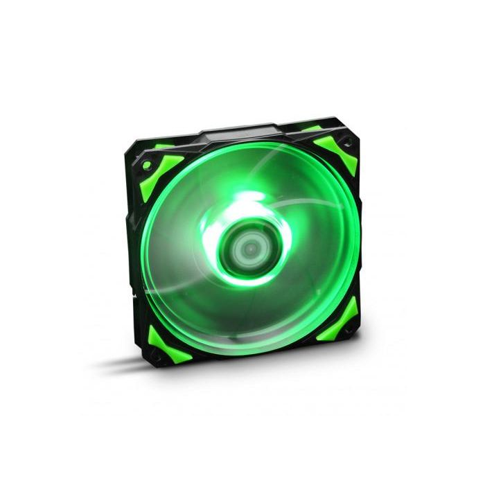 Ventilador Nox H-Fan Green/ 12cm/ Verde