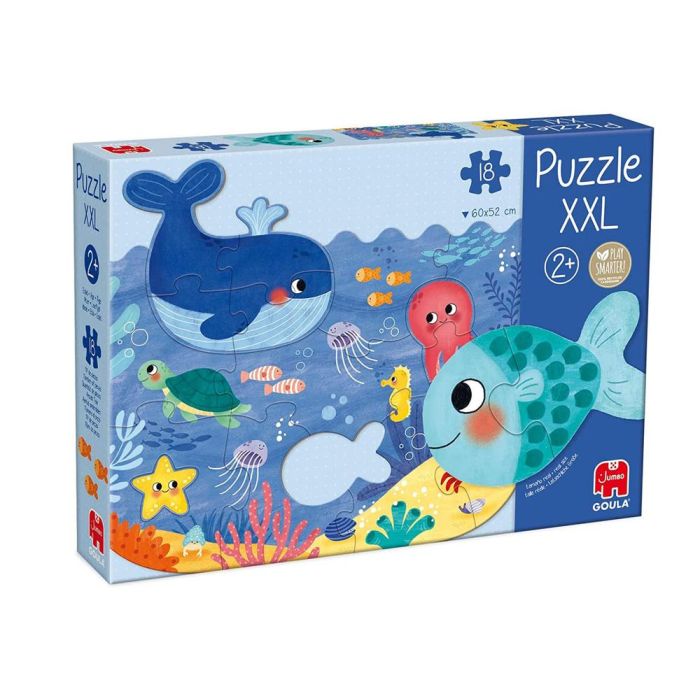 Puzzle XXL océano. puzzle de cartón de gran calidad.goula