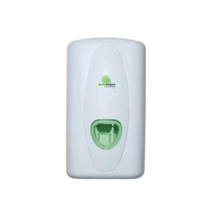 Dispensador Toallas Secamanos Bunzl Greensource Mini Fabricado En Abs Color Blanco