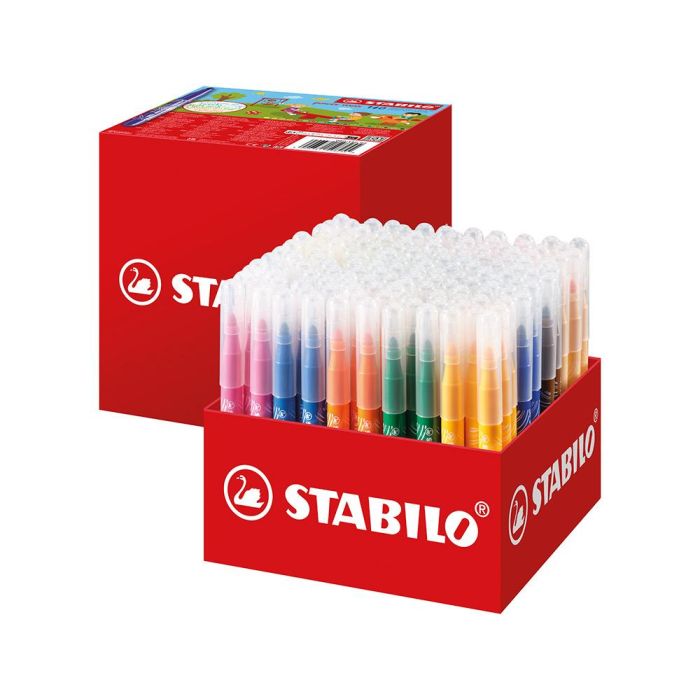 Rotulador Stabilo Power Max School Pack De 140 Unidades Surtidas 16 Colores 2