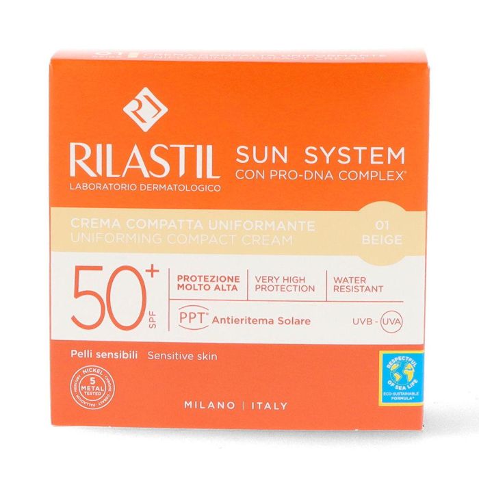 SUN SYSTEM SPF50+ crema compacta 1