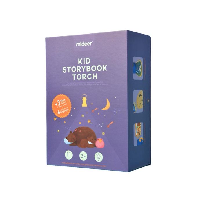 Juego Mideer Antorcha Kids Storibook Con 12 Cuentos