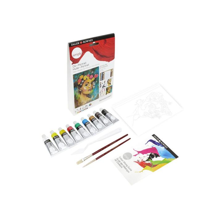 Set Pintura Oleo Daler Rowney Simply Activity 1