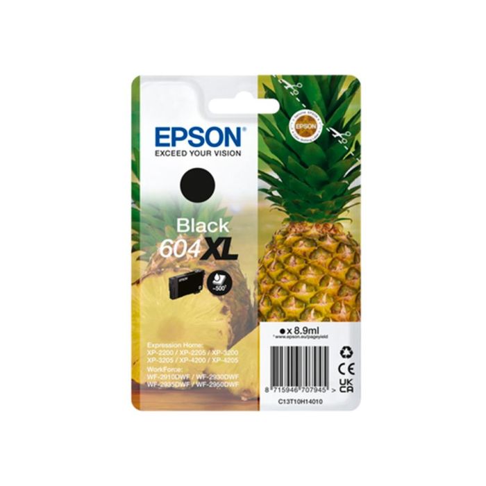 Cartucho de Tinta Original Epson 604XL Negro 1