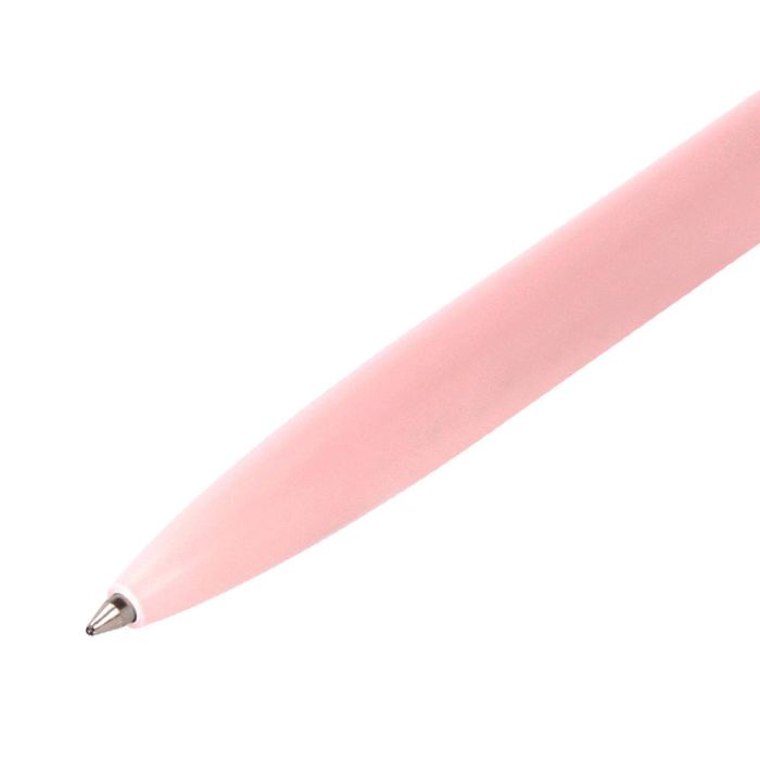 Boligrafo Belius Rocket B Aluminio Color Minimalista Rosa Tinta Azul Caja Cilindrica 6